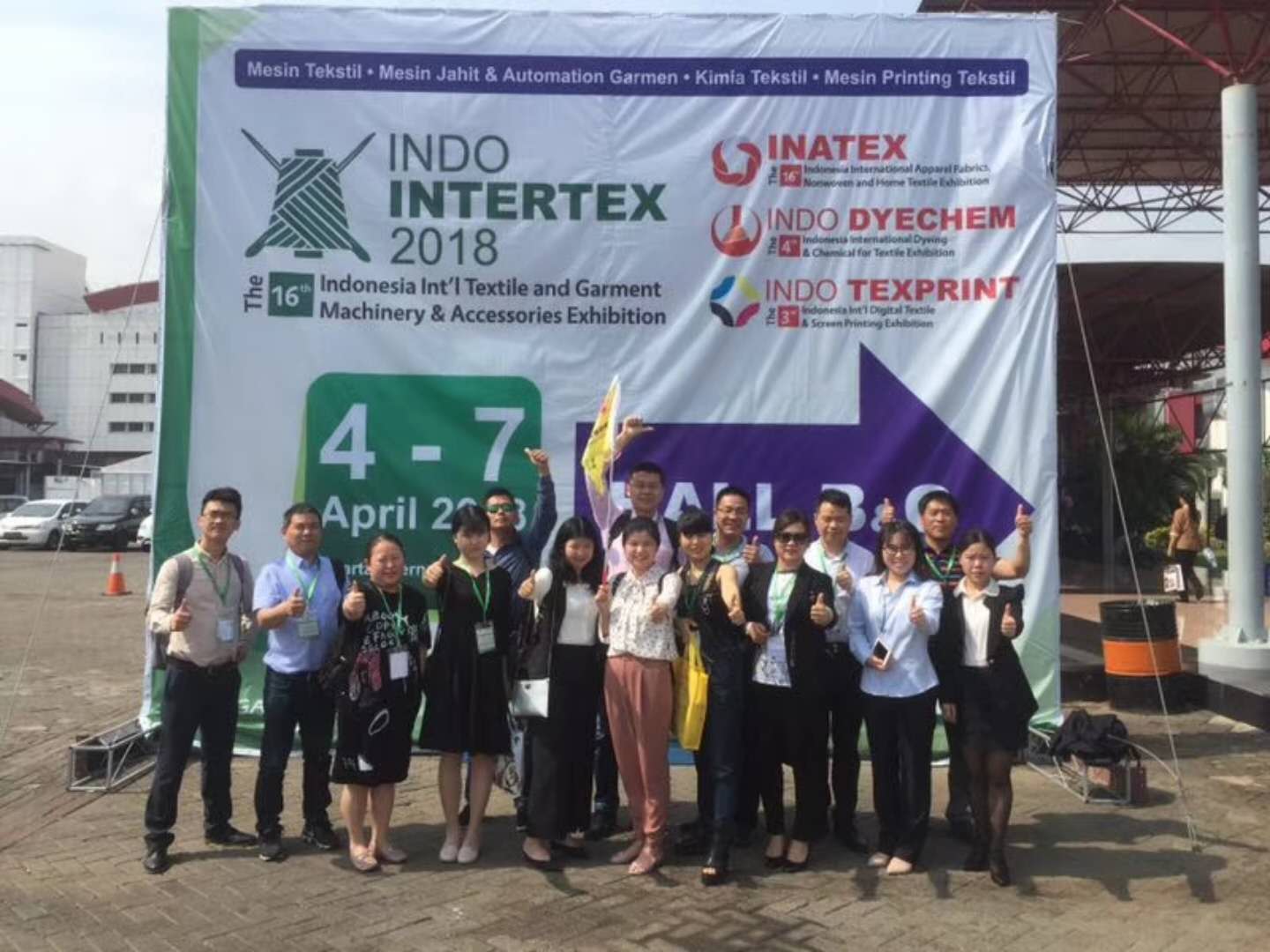 鼎諾機(jī)電參加印尼雅加達(dá)展會